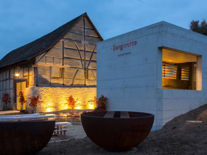 Bergtrotte Osterfingen, Restaurant 1584